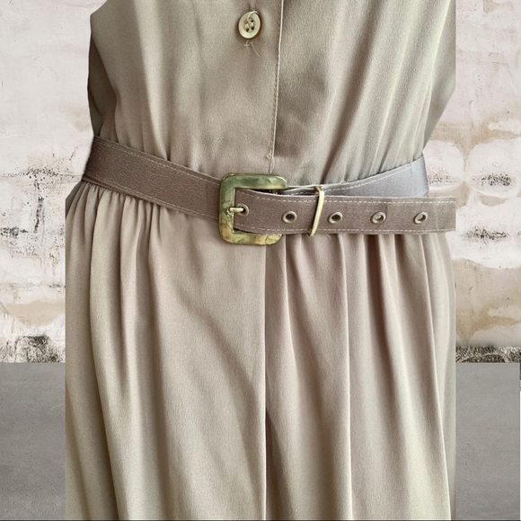 ANDREA GAYLE VINTAGE SHIRTWAIST DRESS. SIZE 12 - Picture 6 of 9